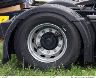 Photo Texture of Truck Wheel